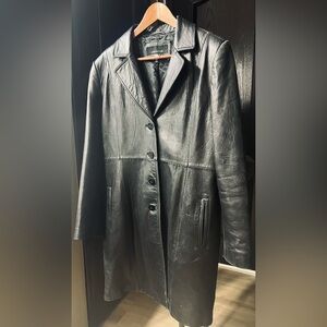 Jones New York | 90’s Black Leather Jacket